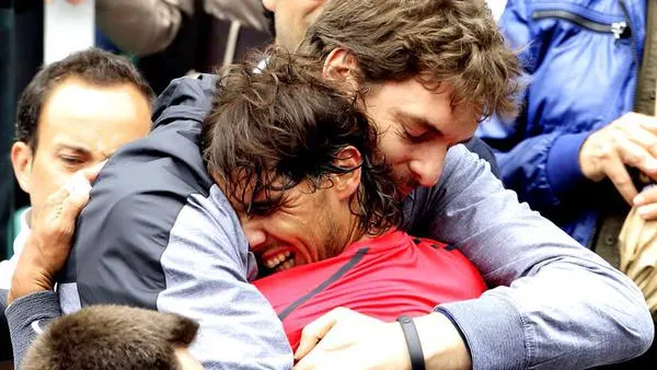 Nadal y Gasol, dos grandes amigos