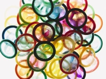 Preservativos de colores Preservativos de colores