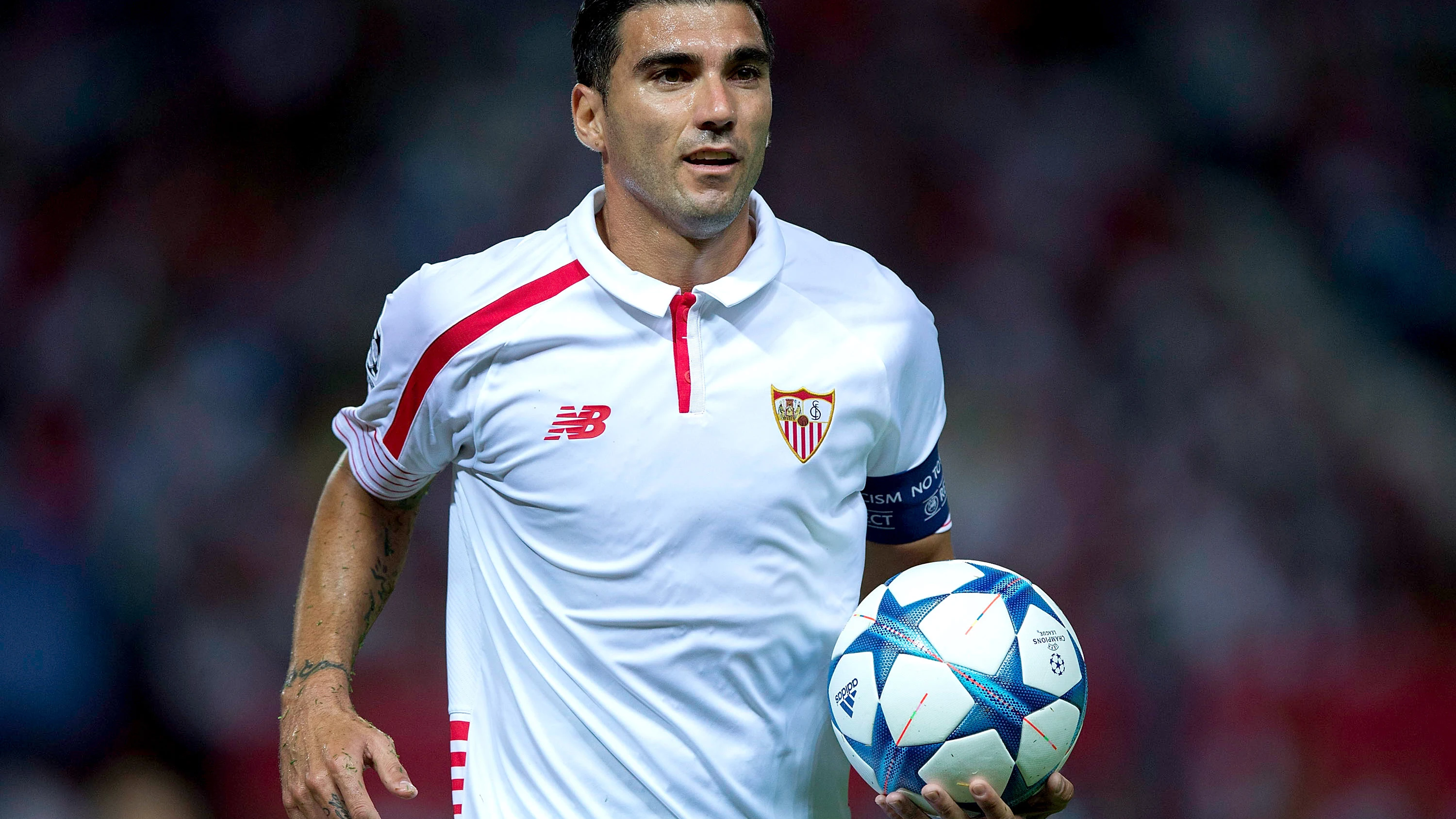 José Antonio Reyes, durante un partido de Champions League