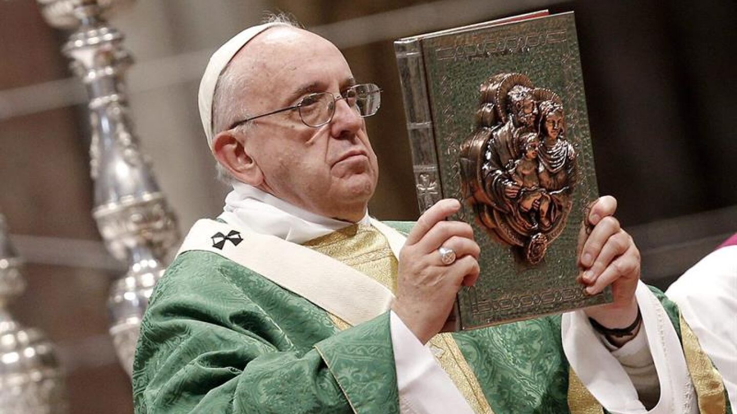 El Papa Francisco en la Bas&iacute;lica de San Pedro