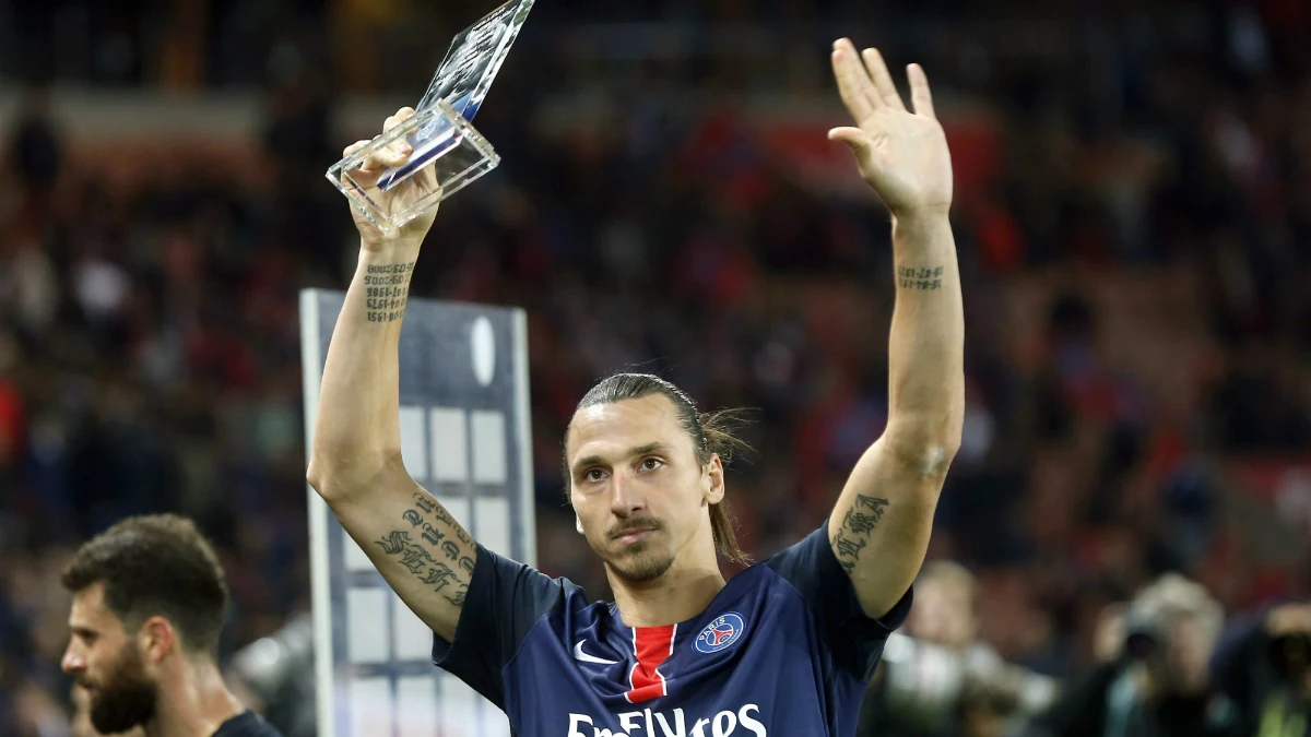 Zlatan Ibrahimovic, tras batir el récord de goles del PSG