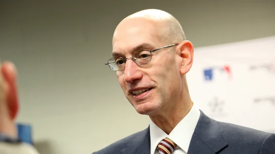 Adam Silver atiende a los medios Adam Silver atiende a los medios