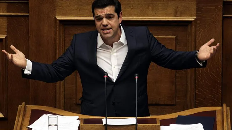 El presidente griego, Alexis Tsipras