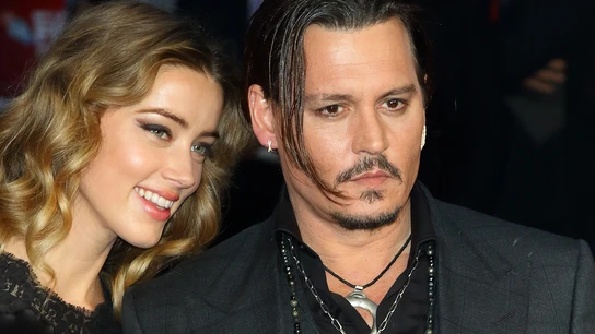 Johnny Depp junto a Amber Heard Johnny Depp junto a Amber Heard
