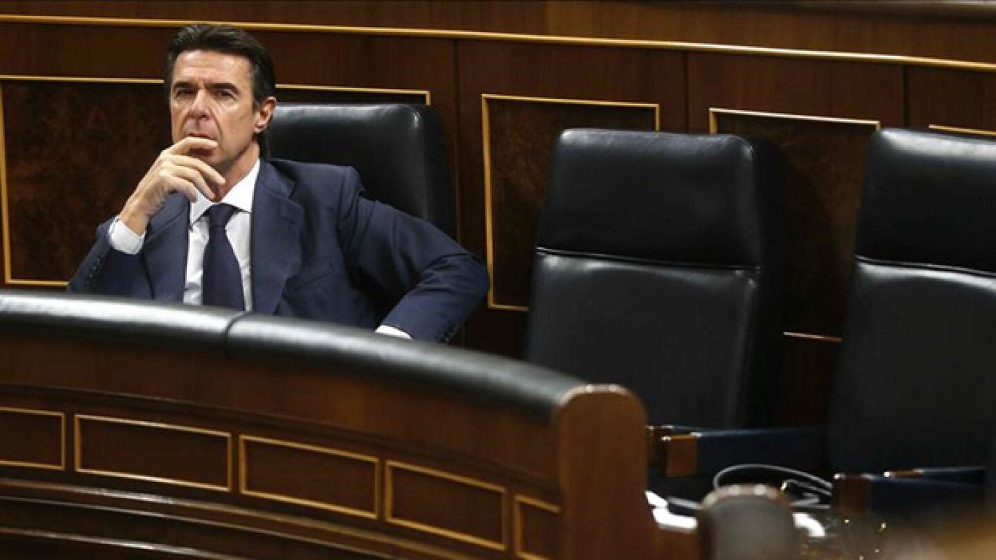 Jos&eacute; Manuel Soria en el Congreso de los Diputados