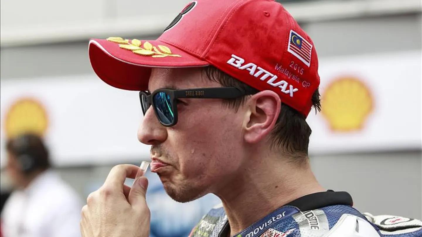 Jorge Lorenzo tras el GP de Malasia Jorge Lorenzo tras el GP de Malasia