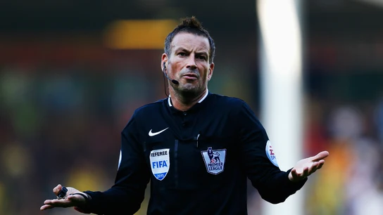 Mark Clattenburg, durante un encuentro de la Premier Mark Clattenburg, durante un encuentro de la Premier