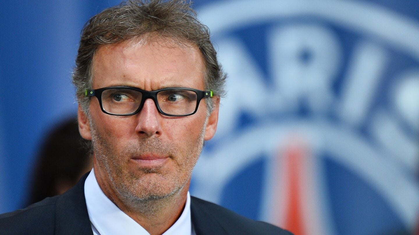 Laurent Blanc, en un encuentro con el PSG