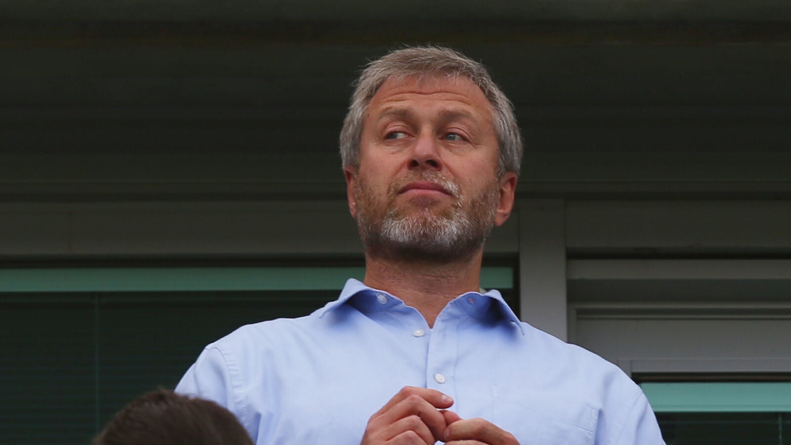 Roman Abramovich, durante un partido del Chelsea