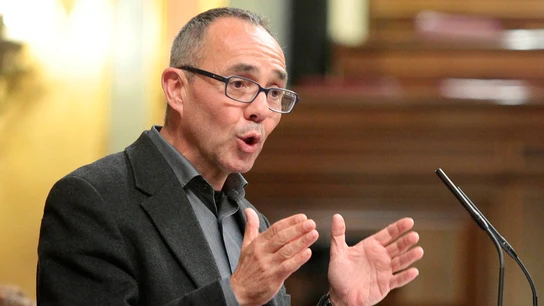 Joan Coscubiela, portavoz de Catalunya sí que es pot Joan Coscubiela, portavoz de Catalunya sí que es pot