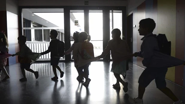 Niños en un colegio