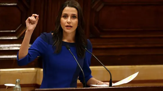 Inés Arrimadas, líder de Ciudadanos en Cataluña Inés Arrimadas, líder de Ciudadanos en Cataluña