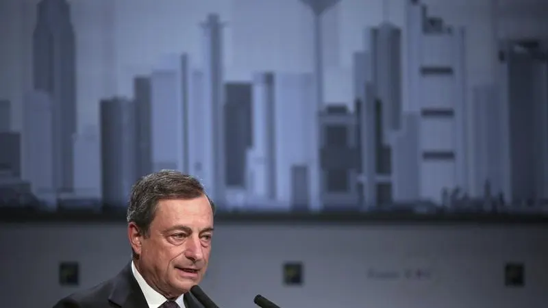 Mario Draghi, presidente del BCE.