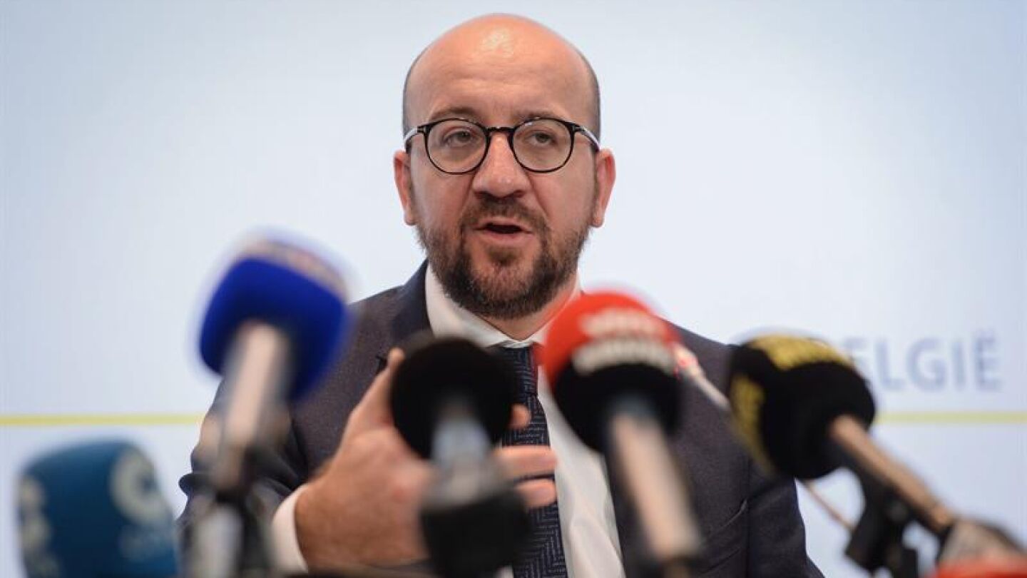 El primer ministro belga, Charles Michel