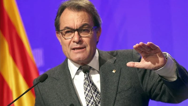 El expresidente de la Generalitat, Artur Mas