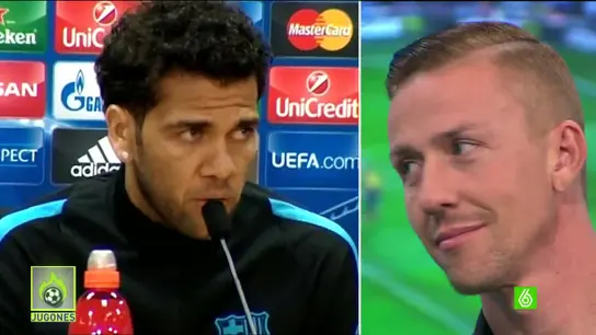 Dani Alves y Guti Dani Alves y Guti