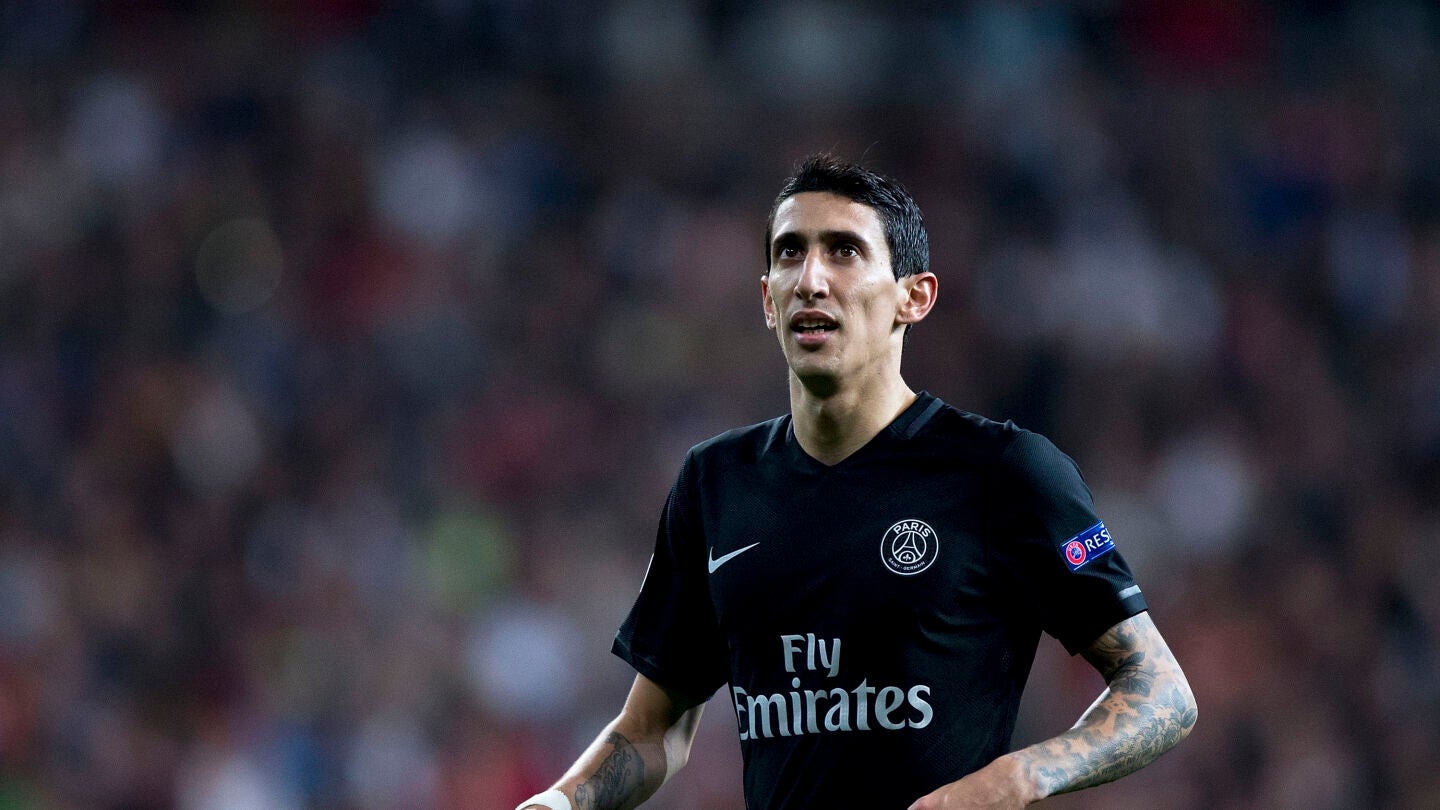 &Aacute;ngel Di Mar&iacute;a, en un partido con el PSG