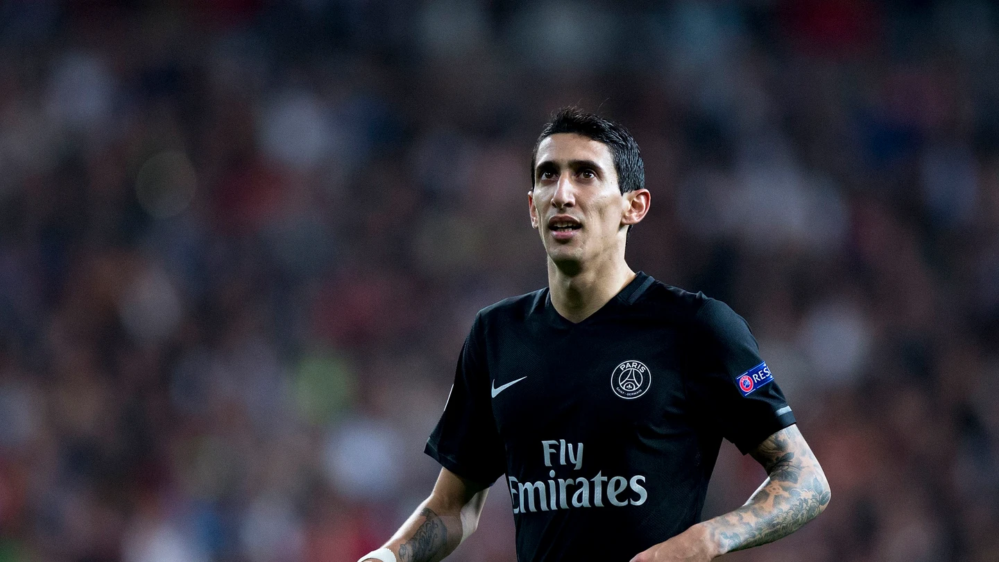 Ángel Di María, en un partido con el PSG Ángel Di María, en un partido con el PSG