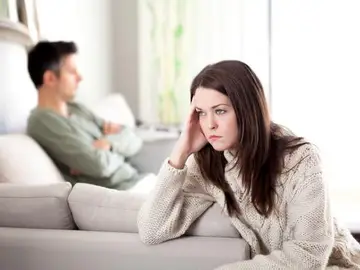 Una pareja ante la separación Una pareja ante la separación