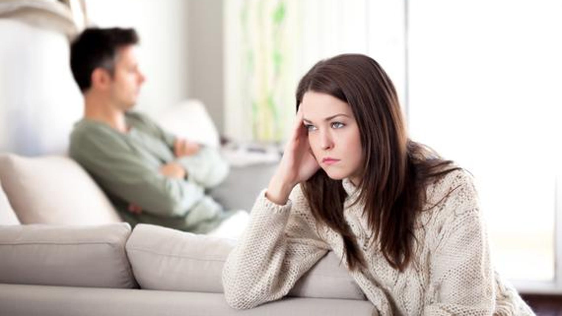 Una pareja ante la separación