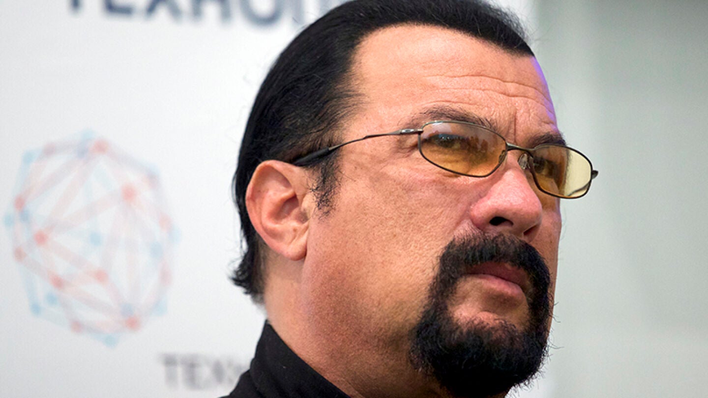 Steven Seagal en una aparici&oacute;n reciente