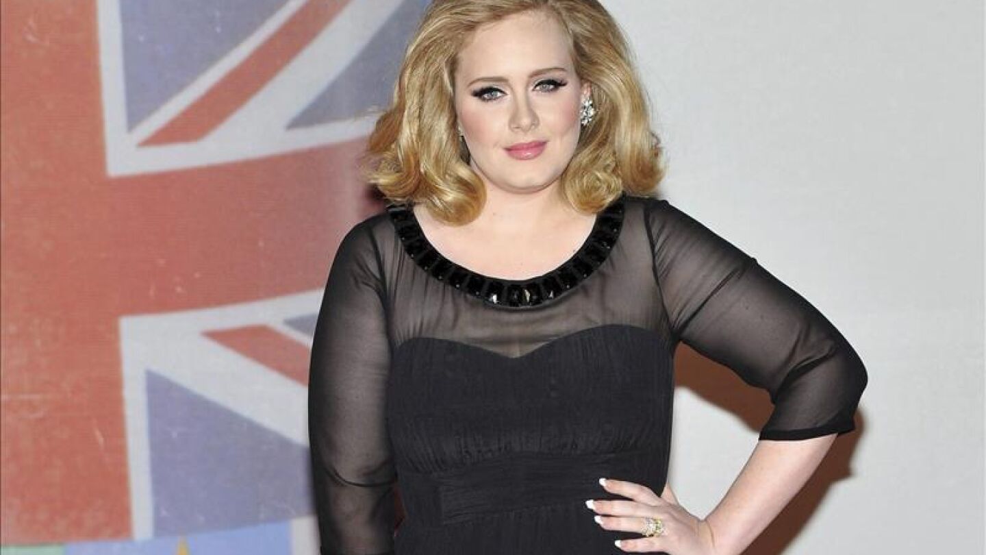 La cantante brit&aacute;nica Adele