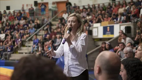 La cabeza de lista de Podemos al Congreso por Las Palmas, Victoria Rosell La cabeza de lista de Podemos al Congreso por Las Palmas, Victoria Rosell