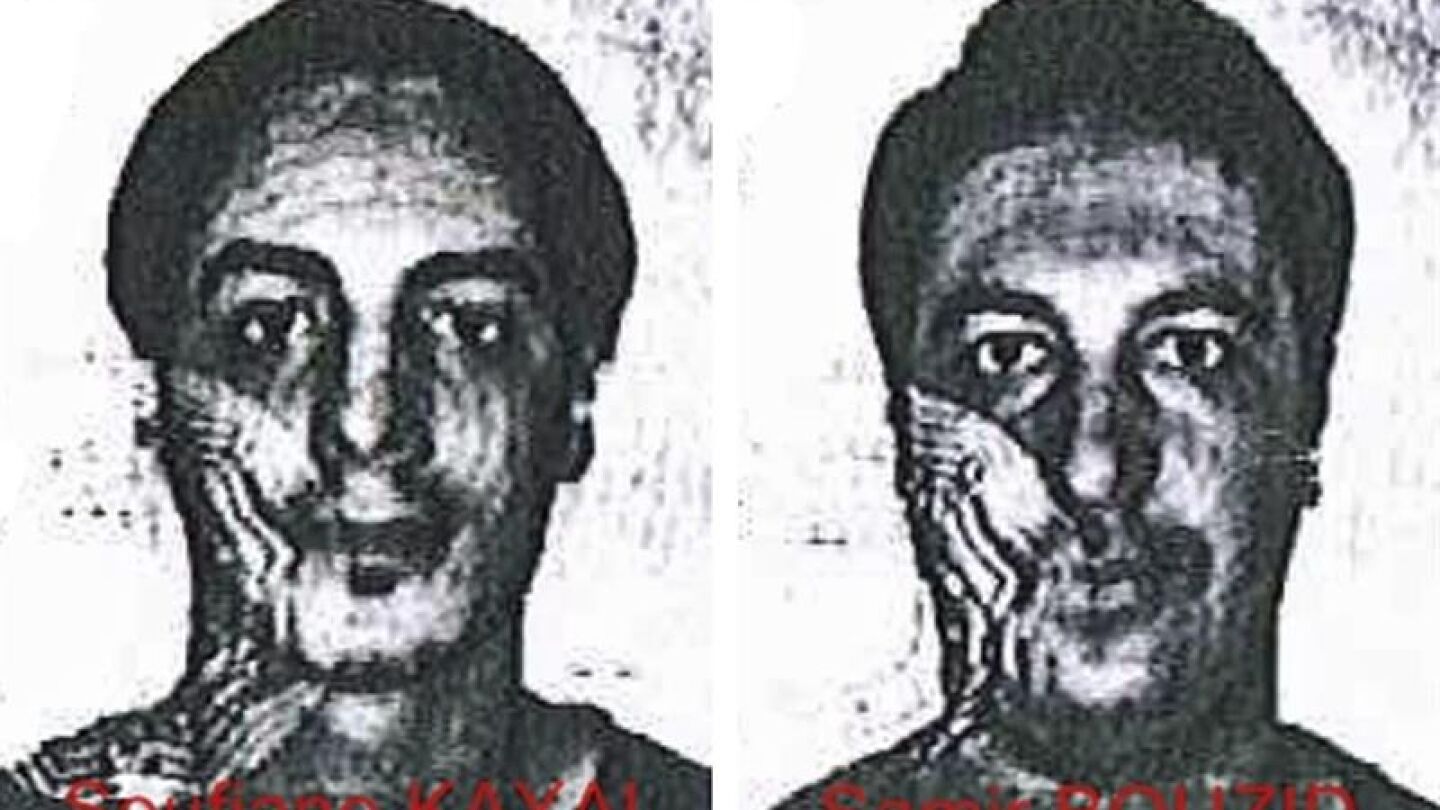Soufiane Kayal y Samir Bouzid, relacionados con los atentados de Par&iacute;s