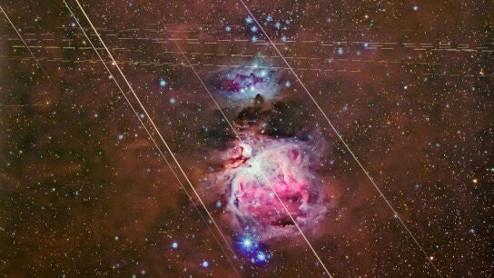 Lluvia de estrellas Gemínidas
