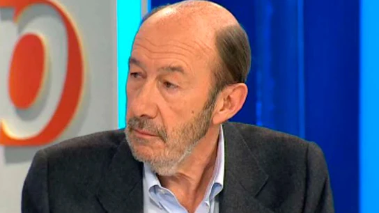 Alfredo Pérez Rubalcaba en Espejo Público Alfredo Pérez Rubalcaba en Espejo Público