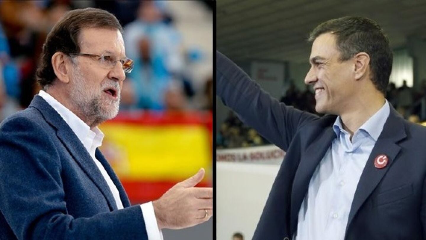 Rajoy y Pedro S&aacute;nchez
