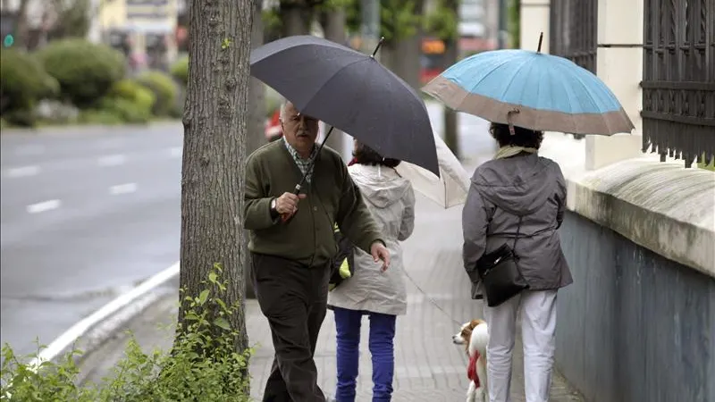 Lluvia en A Coruña