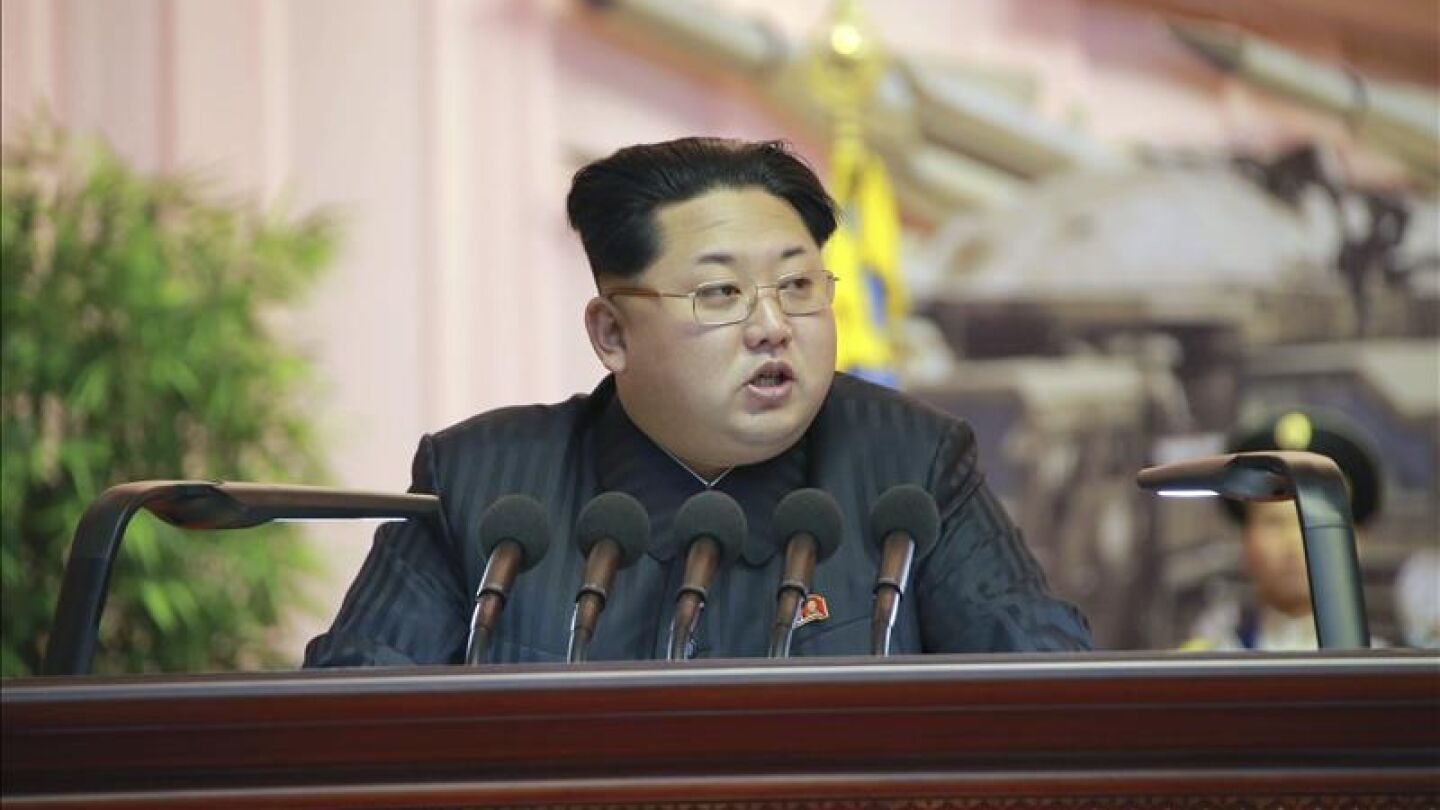 Kim Jong-un, l&iacute;der de Corea del Norte