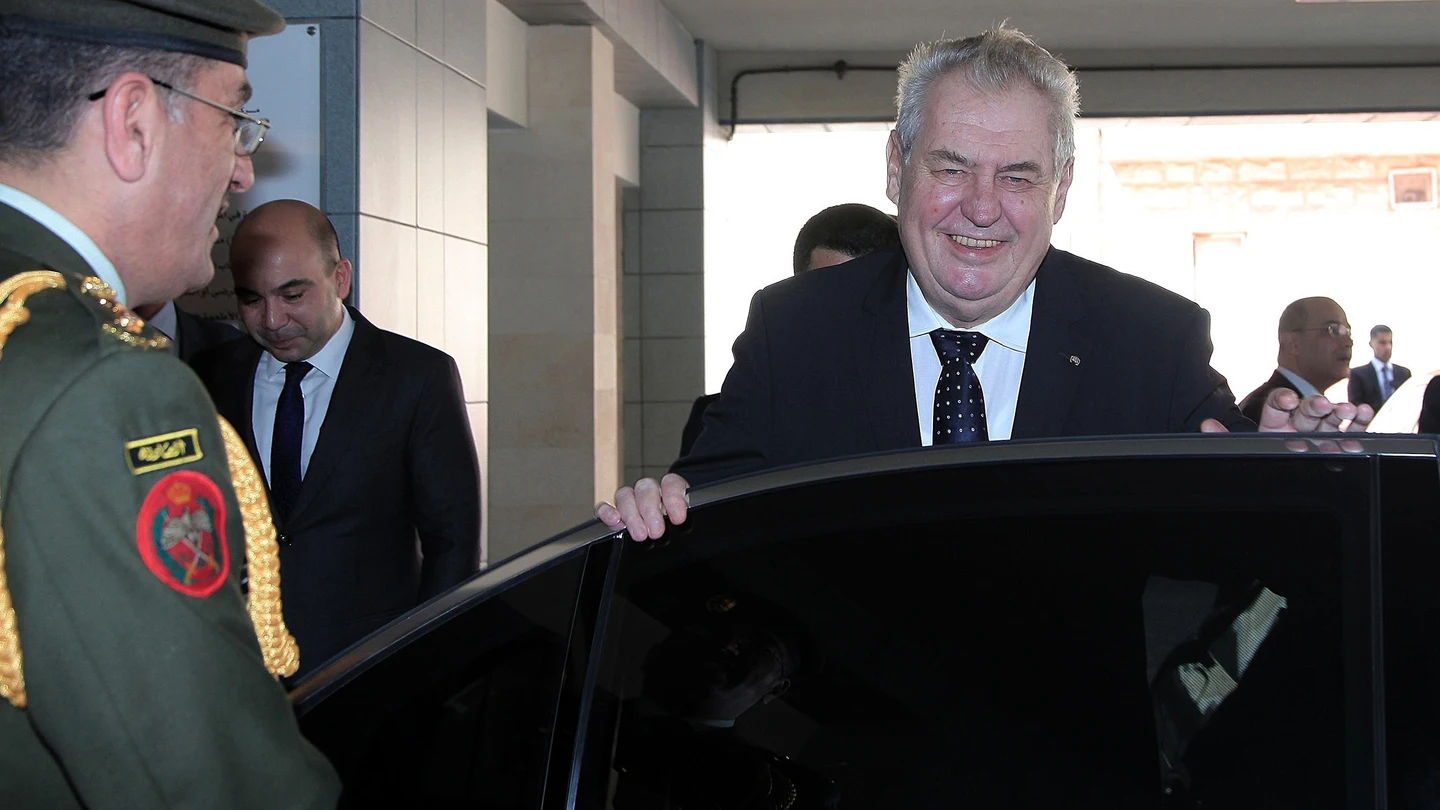 Milos Zeman, presidente de República Checa Milos Zeman, presidente de República Checa