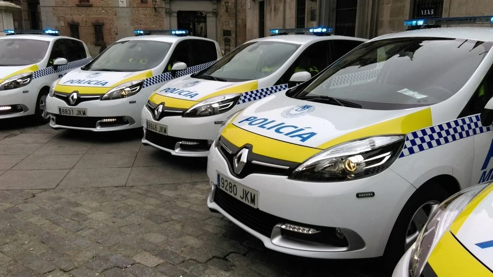 Coches de la Policía Municipal de Madrid