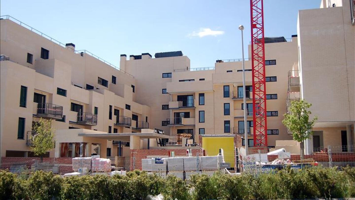 Viviendas en construcci&oacute;n