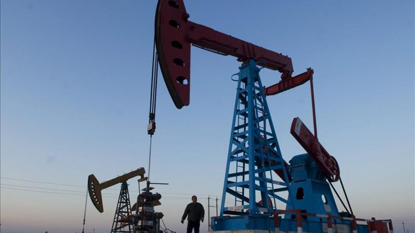 Un pozo de petr&oacute;leo