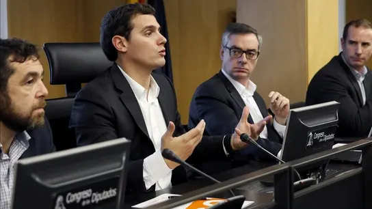 Albert Rivera preside la reunión de los diputados de su formación este viernes Albert Rivera preside la reunión de los diputados de su formación este viernes