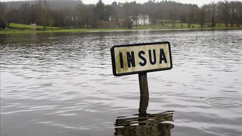 Más de sesenta litros de lluvia por metro cuadrado en Galicia