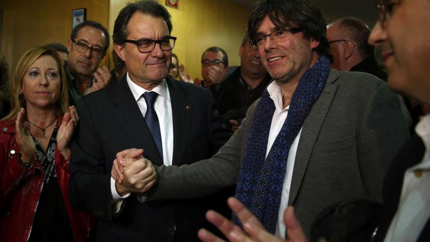 Artur Mas y Carles Puigdemont