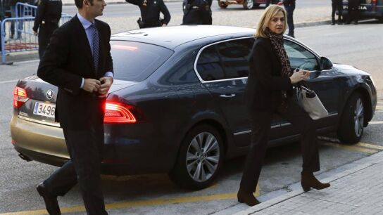 La Infanta y Urdangarin llegan juntos
