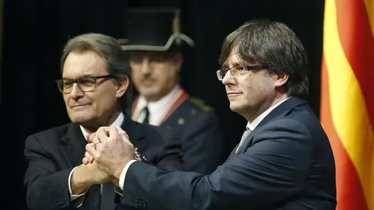 Artur Mas y Carles Puigdemont Artur Mas y Carles Puigdemont