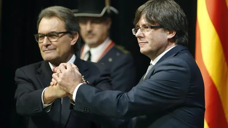 Artur Mas y Carles Puigdemont