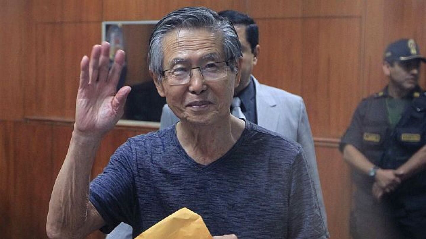 Alberto Fujimori en una imagen de archivo