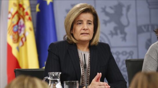 La ministra de Empleo, F&aacute;tima B&aacute;&ntilde;ez.