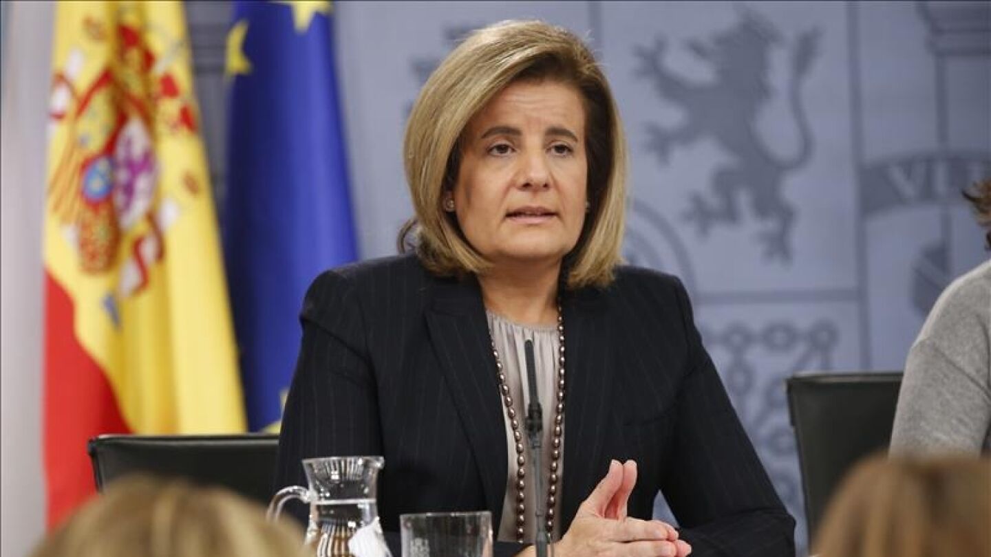 La ministra de Empleo, F&aacute;tima B&aacute;&ntilde;ez.
