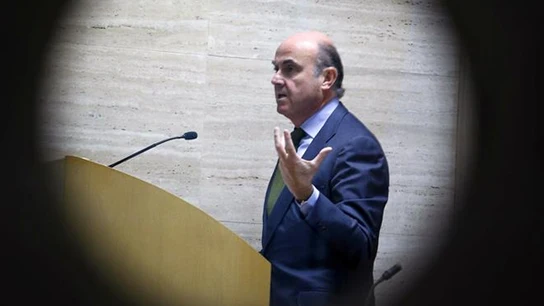 Luis de Guindos en una imagen de archivo Luis de Guindos en una imagen de archivo