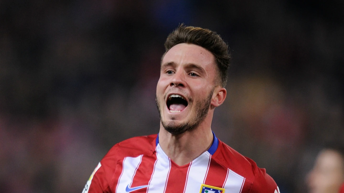Saúl Ñíguez celebra un gol Saúl Ñíguez celebra un gol