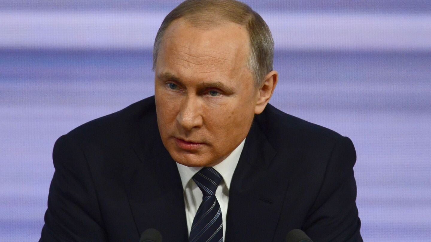 El presidente ruso, Vlad&iacute;mir Putin