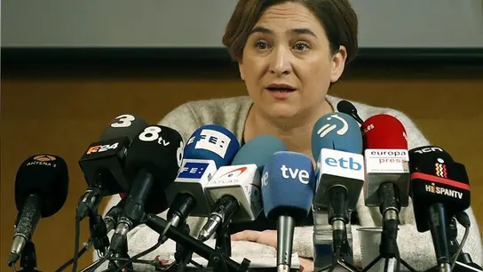 La líder de Barcelona en Comú y alcadesa de Barcelona, Ada Colau La líder de Barcelona en Comú y alcadesa de Barcelona, Ada Colau